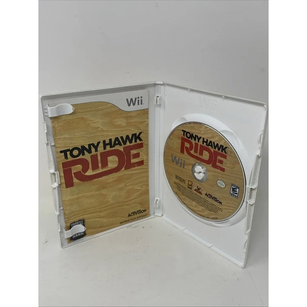 Tony Hawk: Ride (Nintendo Wii, 2009) Complete w/ Manual